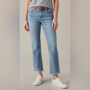 J Jill Demi Boot Cropped Jeans, Size 4